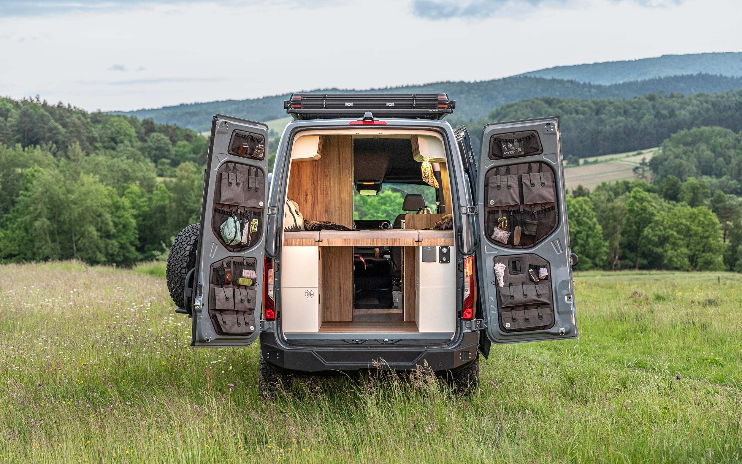 Campervan med innredning